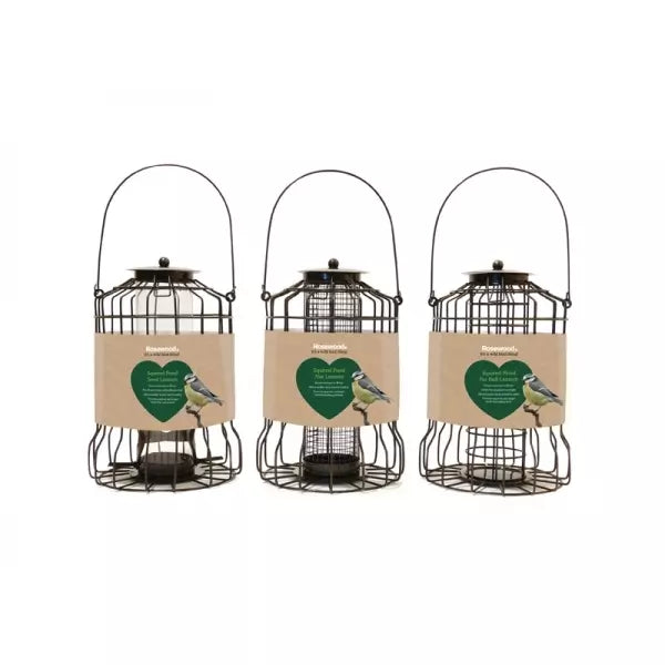 Rosewood Squirrel Proof Seed Feeder