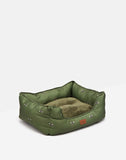Joules Box Bed Olive Bee Large - Clearway Pets