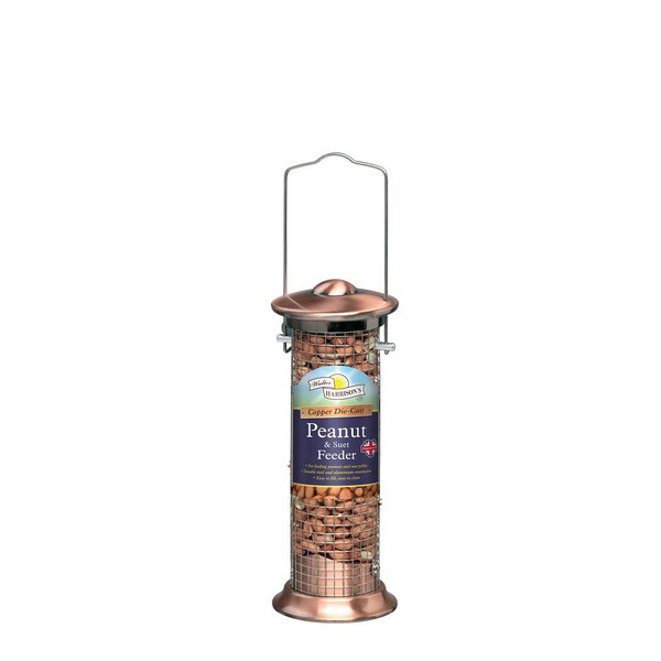 Harrisons Cast Copper Peanut Feeder 20cm - Clearway Pets