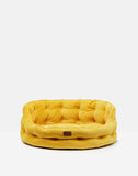 JOULES CHESTERFIELD PET BED YELLOW SMALL - Clearway Pets