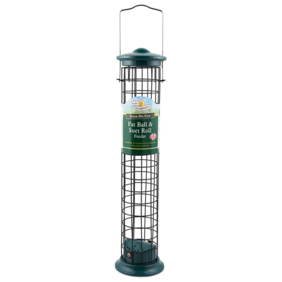 Green Die Cast Fat Ball Feeder 40cm - Clearway Pets