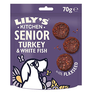 Lilys Kitchen Senior Treats Turkey & Fish