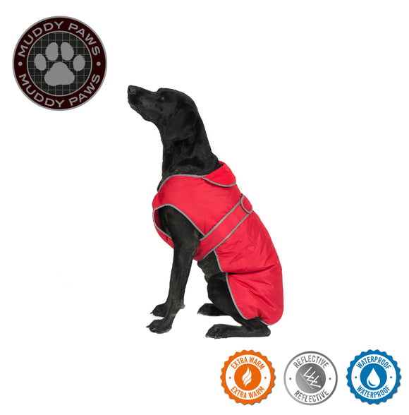 Ancol Stormguard Dog Coat Red S/M