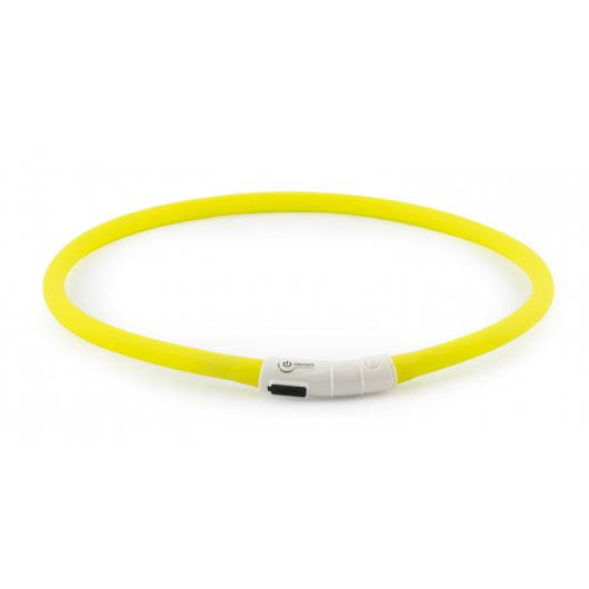 Ancol LED Flashing Loop Yellow USB - Clearway Pets