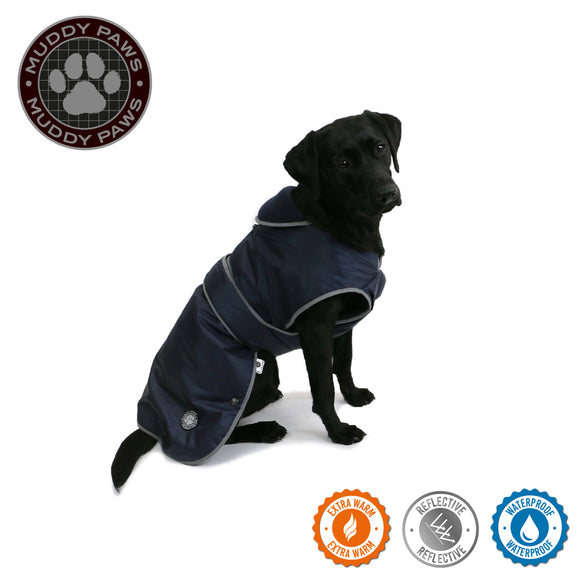 Ancol Stormguard Dog Coat Navy S/M