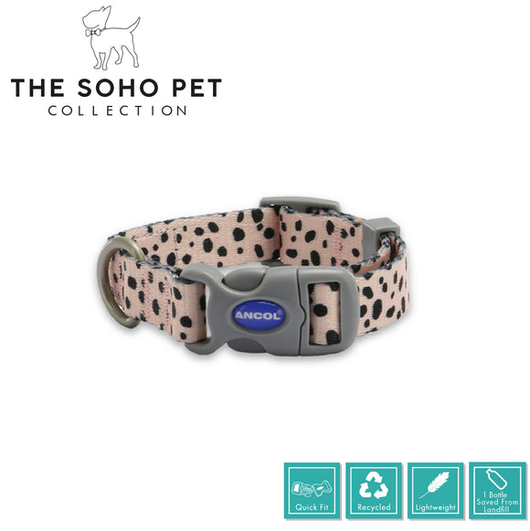 SOHO Dalmatian Patterned Collar S