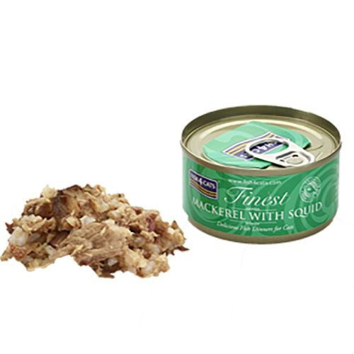 Fish4Cats Mackerel with Squid 70g - Clearway Pets
