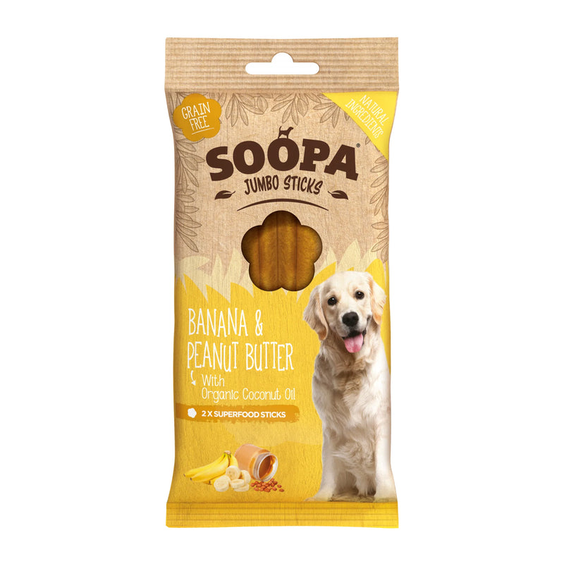 Soopa Peanut Butter Dental Sticks 100g