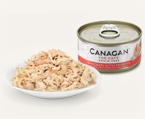 Canagan Cat Can Chicken with Prawns 75g - Clearway Pets