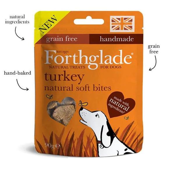 Forthglade Soft Bites Turkey Grain Free