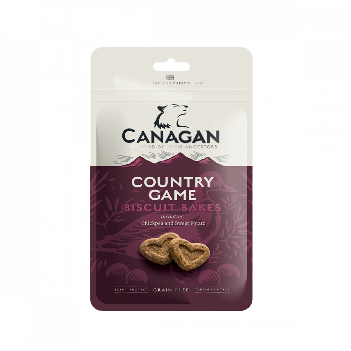 Canagan Game Dog Biscuit Bakes 150g - Clearway Pets