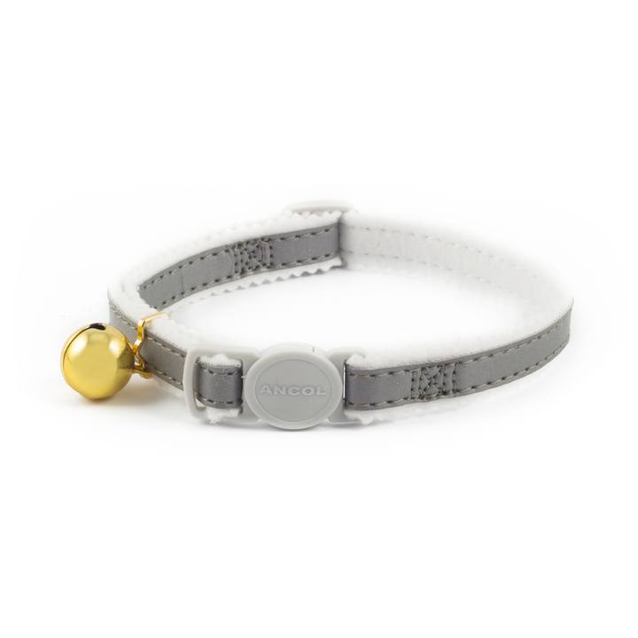 Ancol Cat Collar Reflective Silver - Clearway Pets