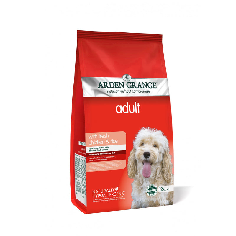 Arden Grange Adult Chicken & Rice 12kg - Clearway Pets