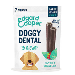 Edgard Cooper Dental Strawberry/Mint L - Clearway Pets