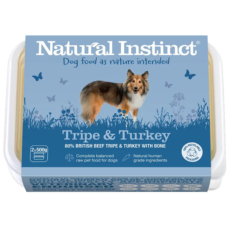 Natural Instinct Tripe and Turkey 2x500g