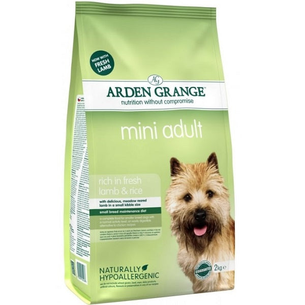 Arden Grange Adult Mini Lamb & Rice 2kg - Clearway Pets