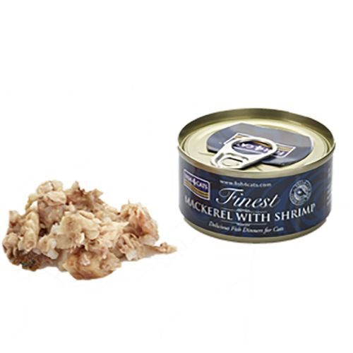 Fish4Cats Mackerel with shrimp 70g - Clearway Pets