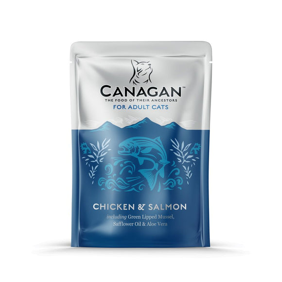 Canagan Cat Pouch Chicken & Salmon 85g - Clearway Pets