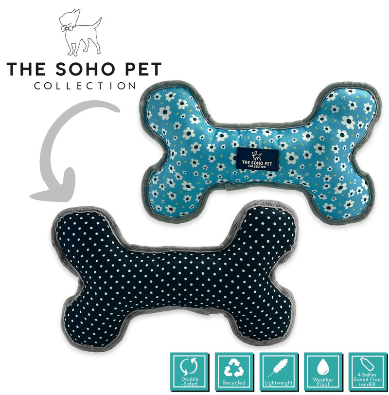 SOHO Daisy/Polka Reversible Bone Toy