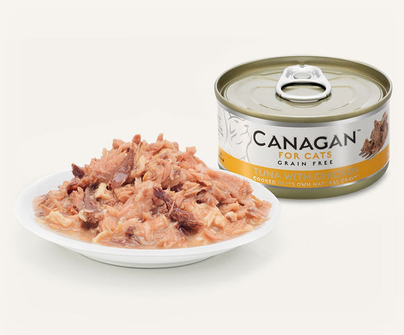Canagan Cat Can Tuna with Chicken 75g - Clearway Pets