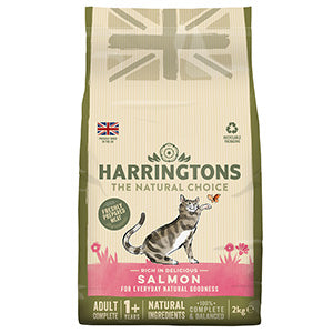 Harringtons Cat Salmon and Rice 2kg - Clearway Pets