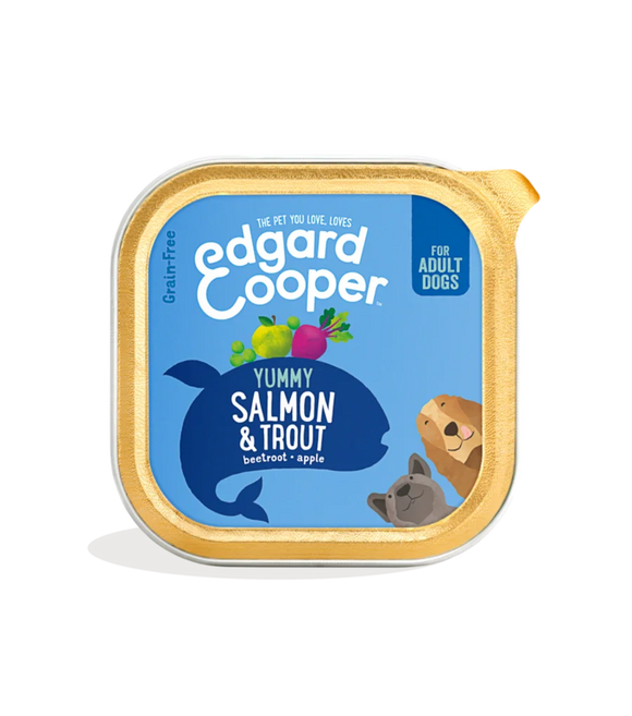 Edgard Cooper Adult Salmon/Trout 150g - Clearway Pets