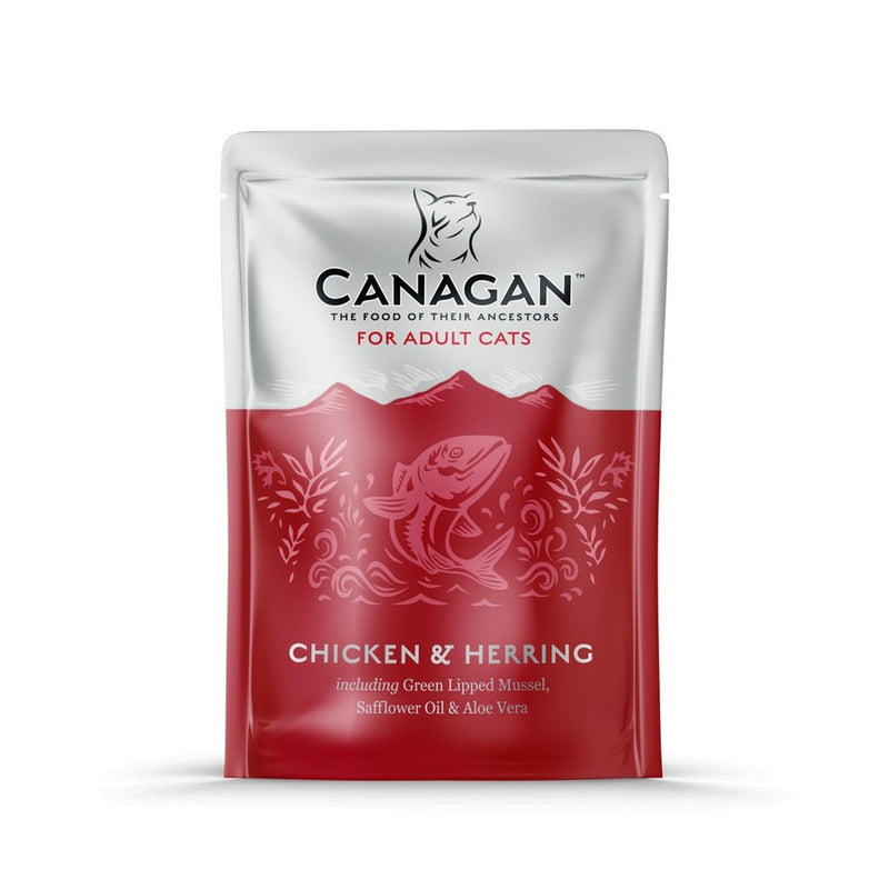 Canagan Cat Pouch Chicken & Herring 85g - Clearway Pets