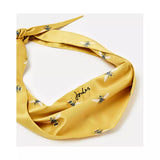 JOULES GOLD BEE PRINT NECKERCHIEF - Clearway Pets