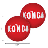 Kong Signature Balls 2pk Medium