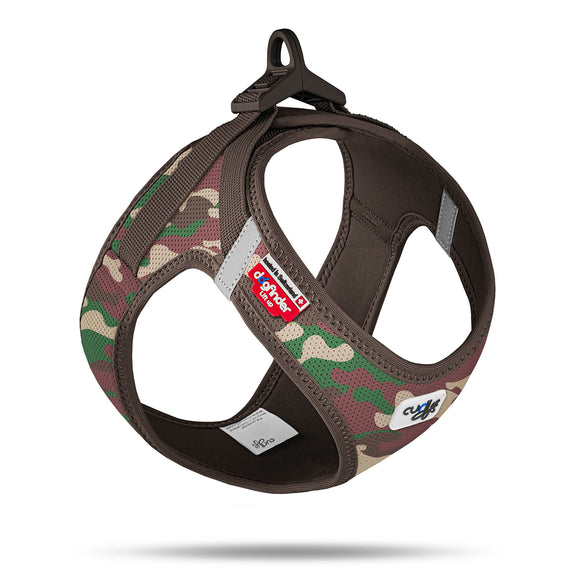 Curli Air Mesh Harness with Clasp Camo