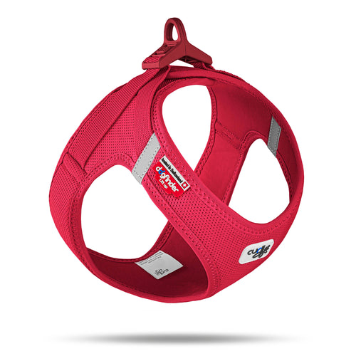 Curli Air Mesh Harness with Clasp Red