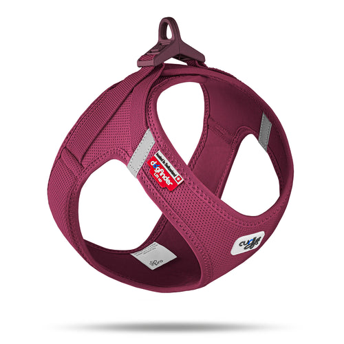 Curli Air Mesh Harness with Clasp Ruby