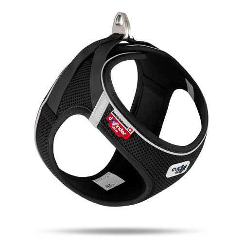 Curli Air Mesh Harness with Magnetic Clasp Black