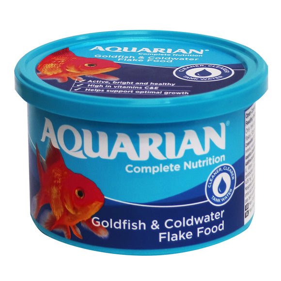 Aquarian Goldfish Flakes 25g Standard