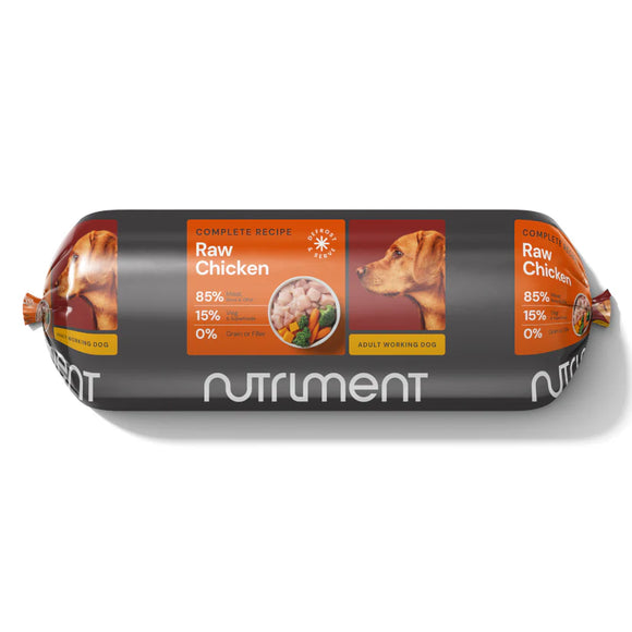 Nutriment Dog Raw Chicken Chubb 1.4kg