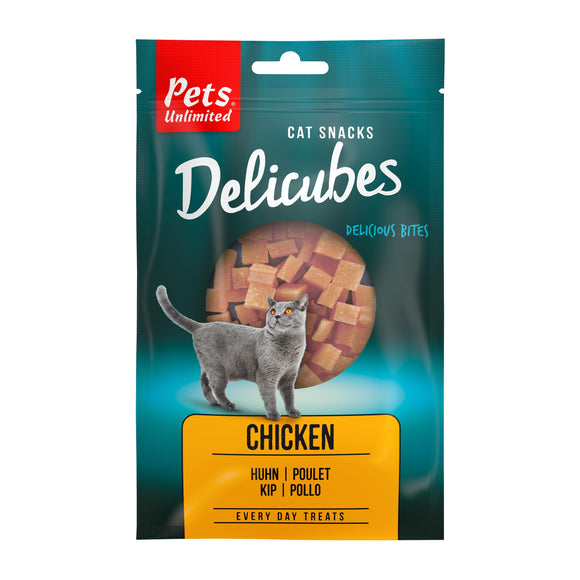 Pets Unlimited Delicubes Chicken 50g