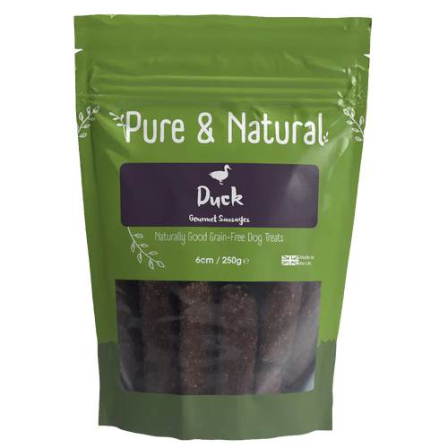 Pure & Natural Duck Sausages 6cm 250g