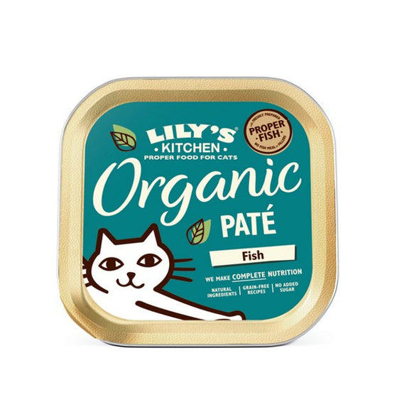 Lilys Kitchen Organic Fish for Cats 85g