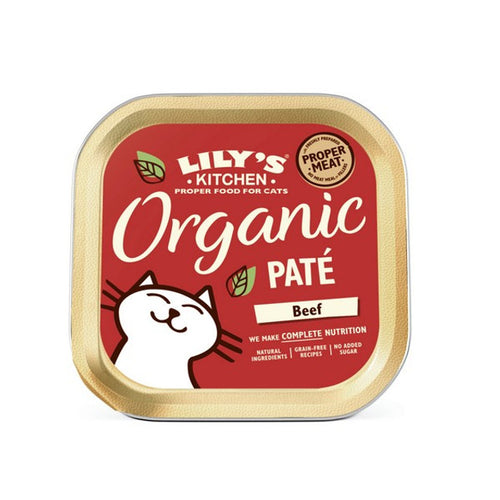 Lilys Kitchen Organic Beef for Cats 85g
