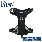 Viva Travel Harness Black XL 80-120cm