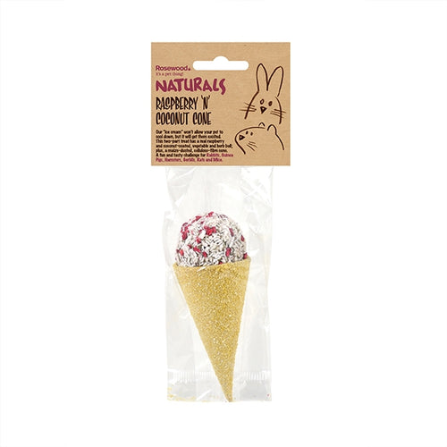 Rosewood Raspberry & Coconut Cone