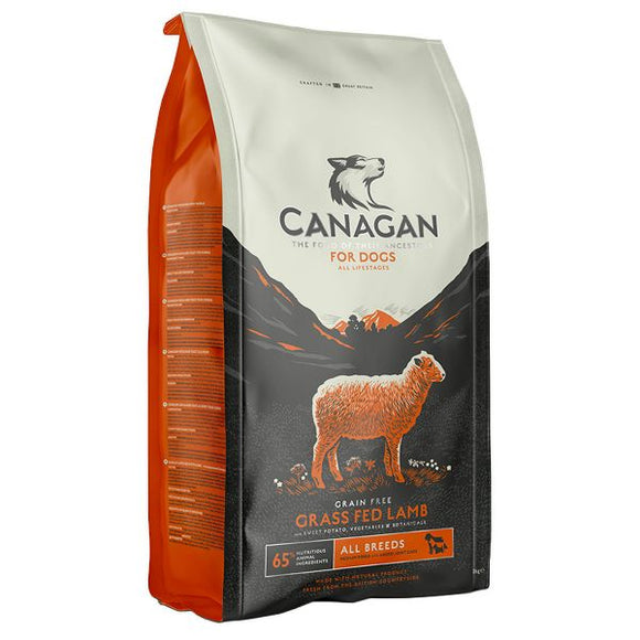 Canagan Grass Fed Lamb For Dogs 12kg