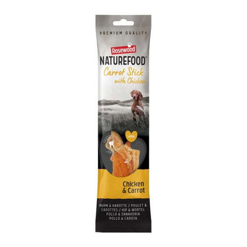 Naturefood Giant Chicken Wrapped Carrot Stick 70g
