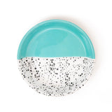 Great&Small Blue Speckle Saucer 15cm