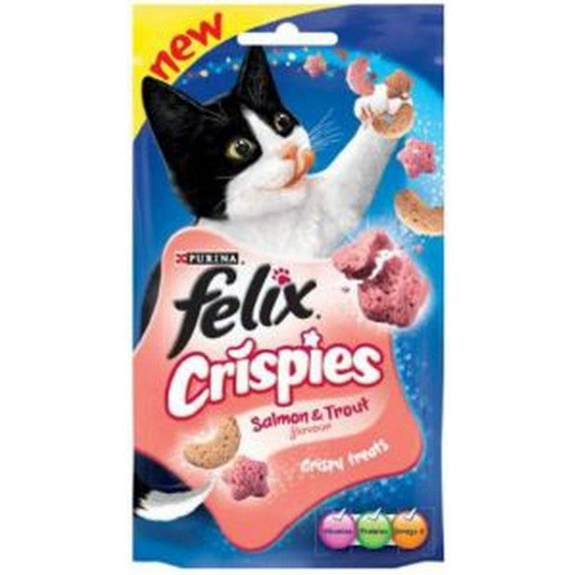 Felix Crispies Salmon and Trout 45g