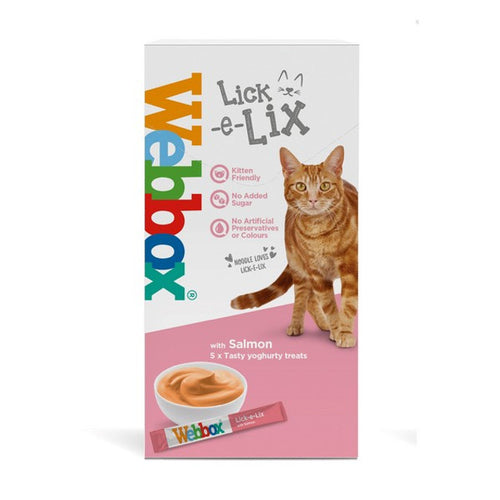 Lick E Lix Salmon 5 Pk