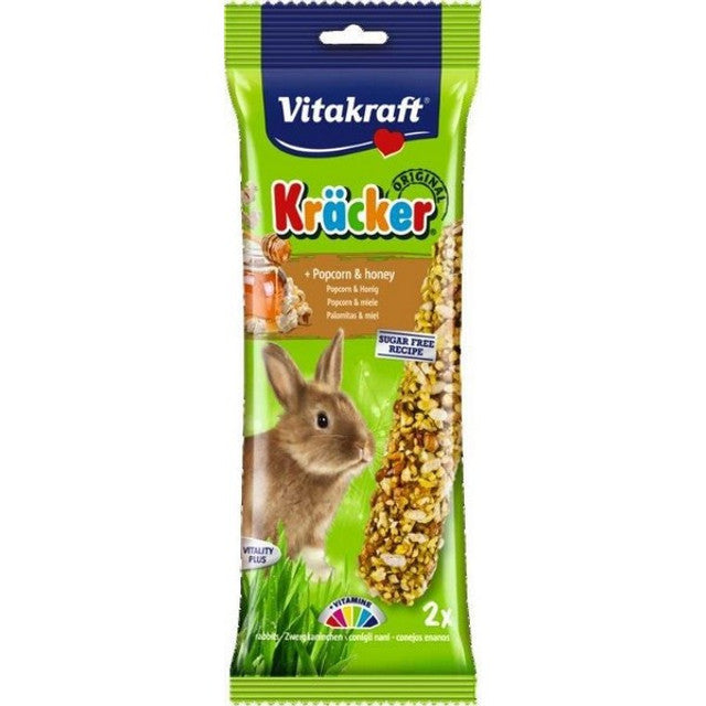 Vitakraft Kracker Rabbit Popcorn Honey