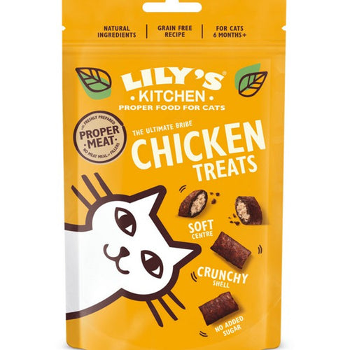 Lilys Kitchen Cat Pillow Treat Chicken