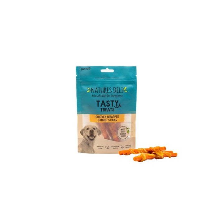 Natures Deli Chicken Carrot Stick 100g