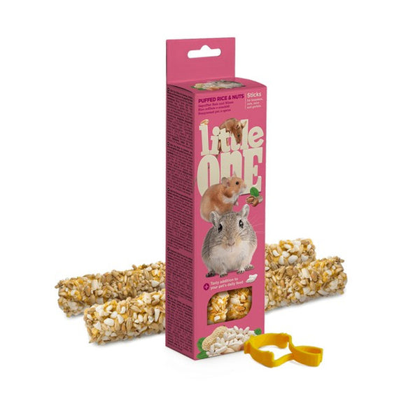 Little One Sticks Rice And Nuts 2x55G